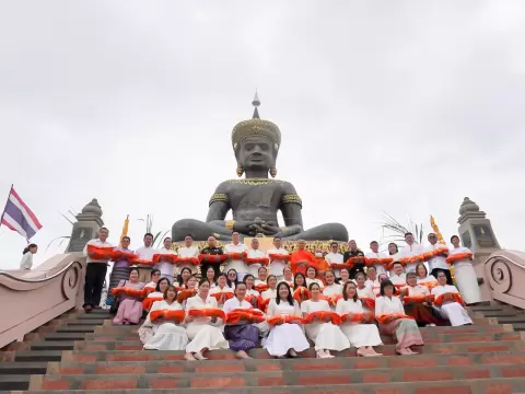ร่วมพิธีฉลองสมโภชพระพุทธมหาธรรมราชเฉลิมพระเกียรติฯ ประจำปี 2568 