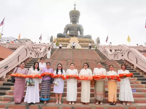 ร่วมพิธีฉลองสมโภชพระพุทธมหาธรรมราชเฉลิมพระเกียรติฯ ประจำปี 2568 