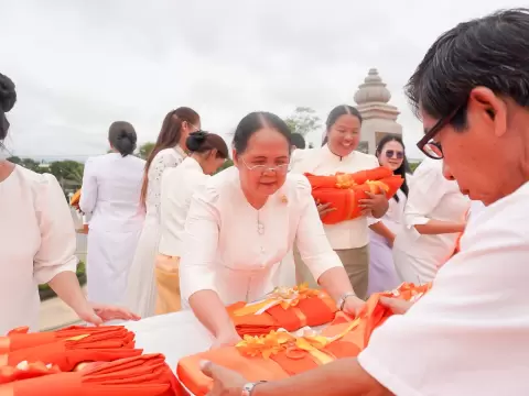 ร่วมพิธีฉลองสมโภชพระพุทธมหาธรรมราชเฉลิมพระเกียรติฯ ประจำปี 2568 