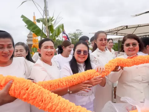 ร่วมพิธีฉลองสมโภชพระพุทธมหาธรรมราชเฉลิมพระเกียรติฯ ประจำปี 2568 